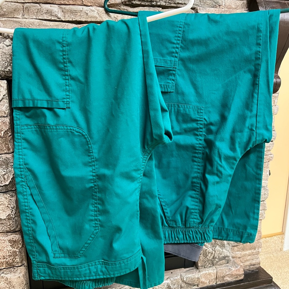 Emerald Green Cherokee Scrub Pants bundle